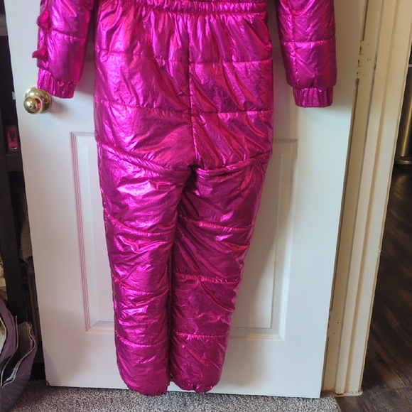 Pink Metallic Ski & Snow Jacket - Picture 8 of 8